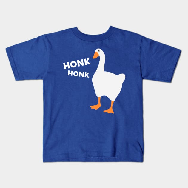 Big Honking Goose Kids T-Shirt by Starquake